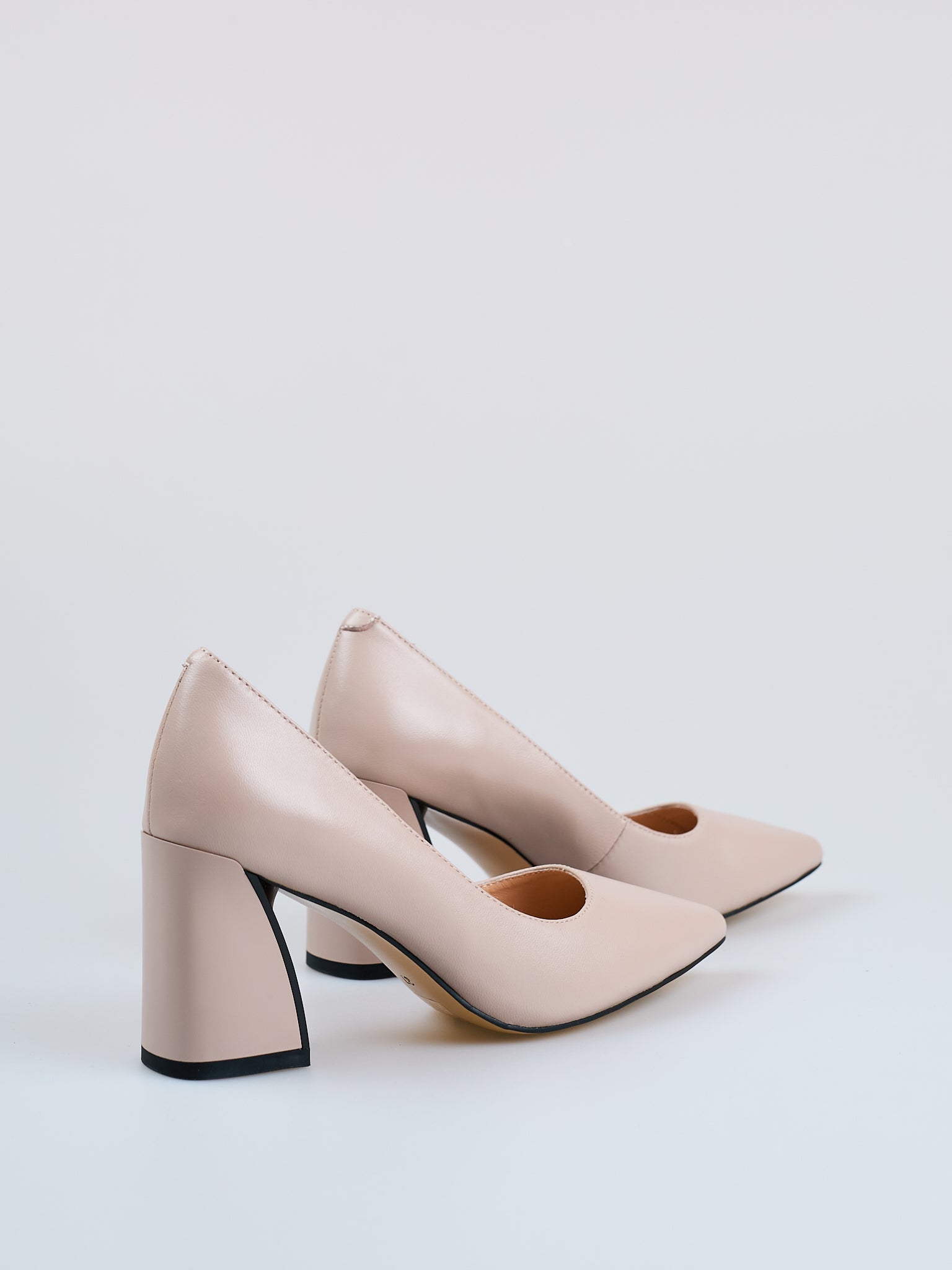 Classic Luxe Leather Heels