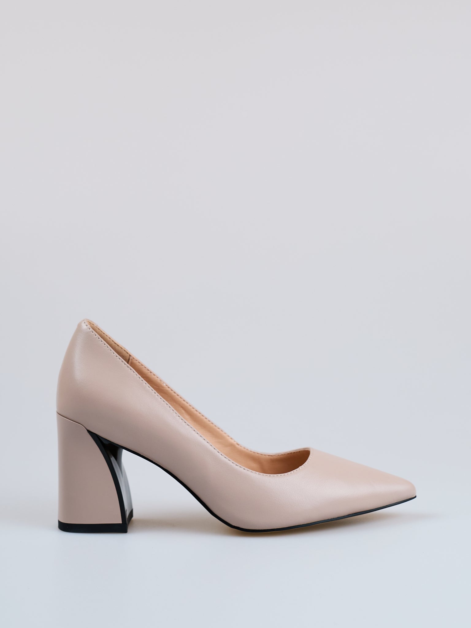 Classic Luxe Leather Heels