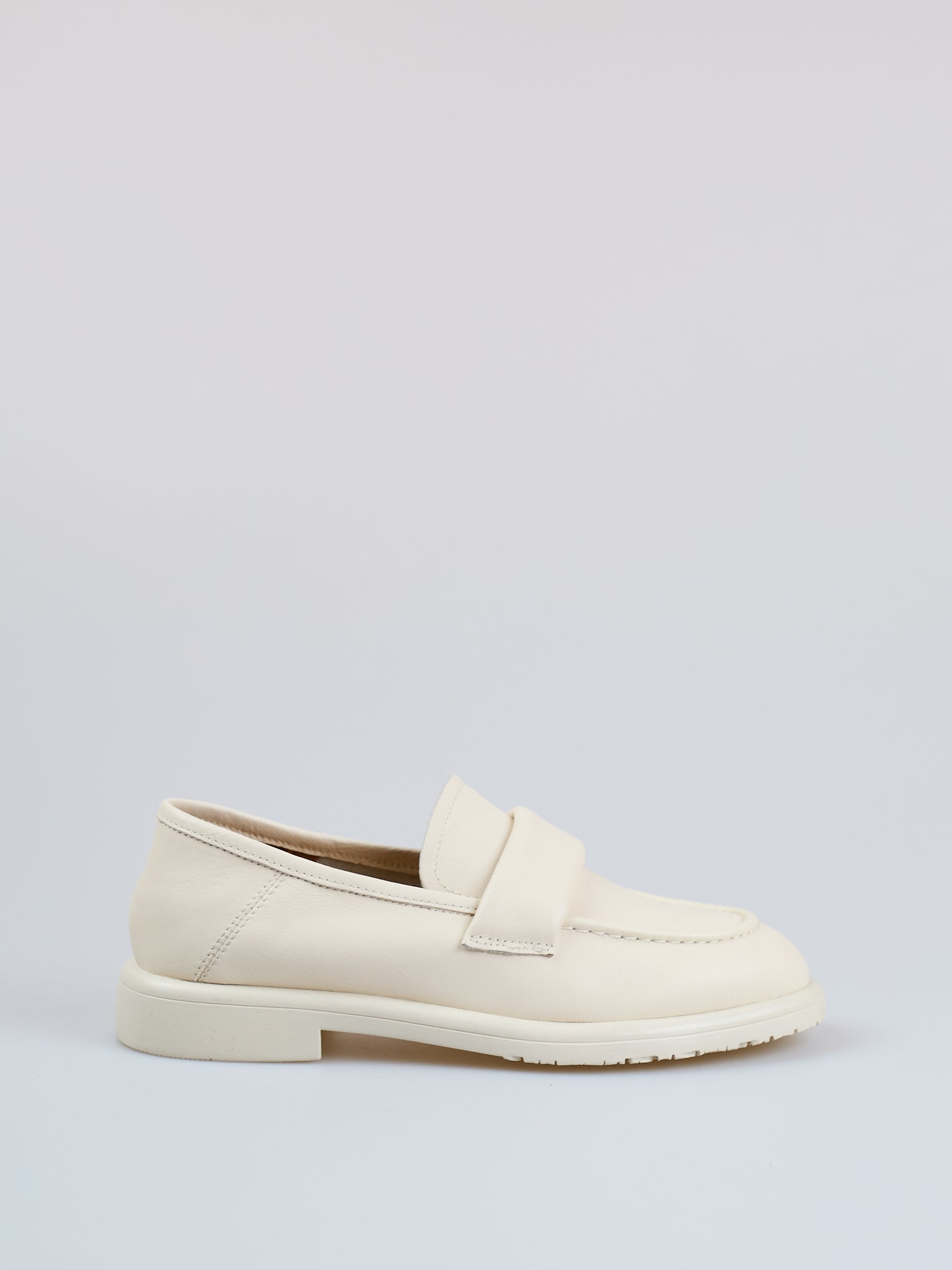 Ivory Classic Loafers