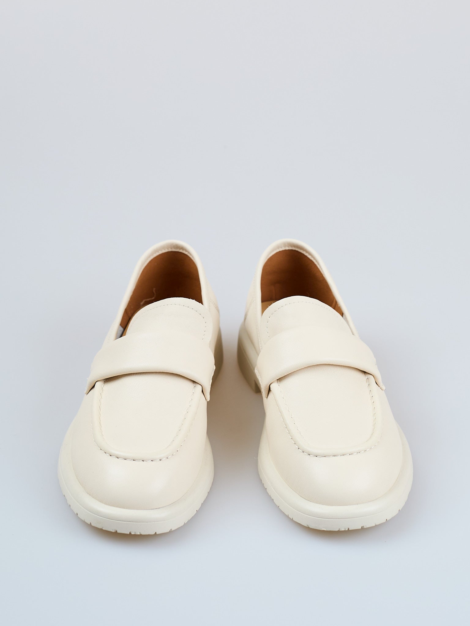 Ivory Classic Loafers