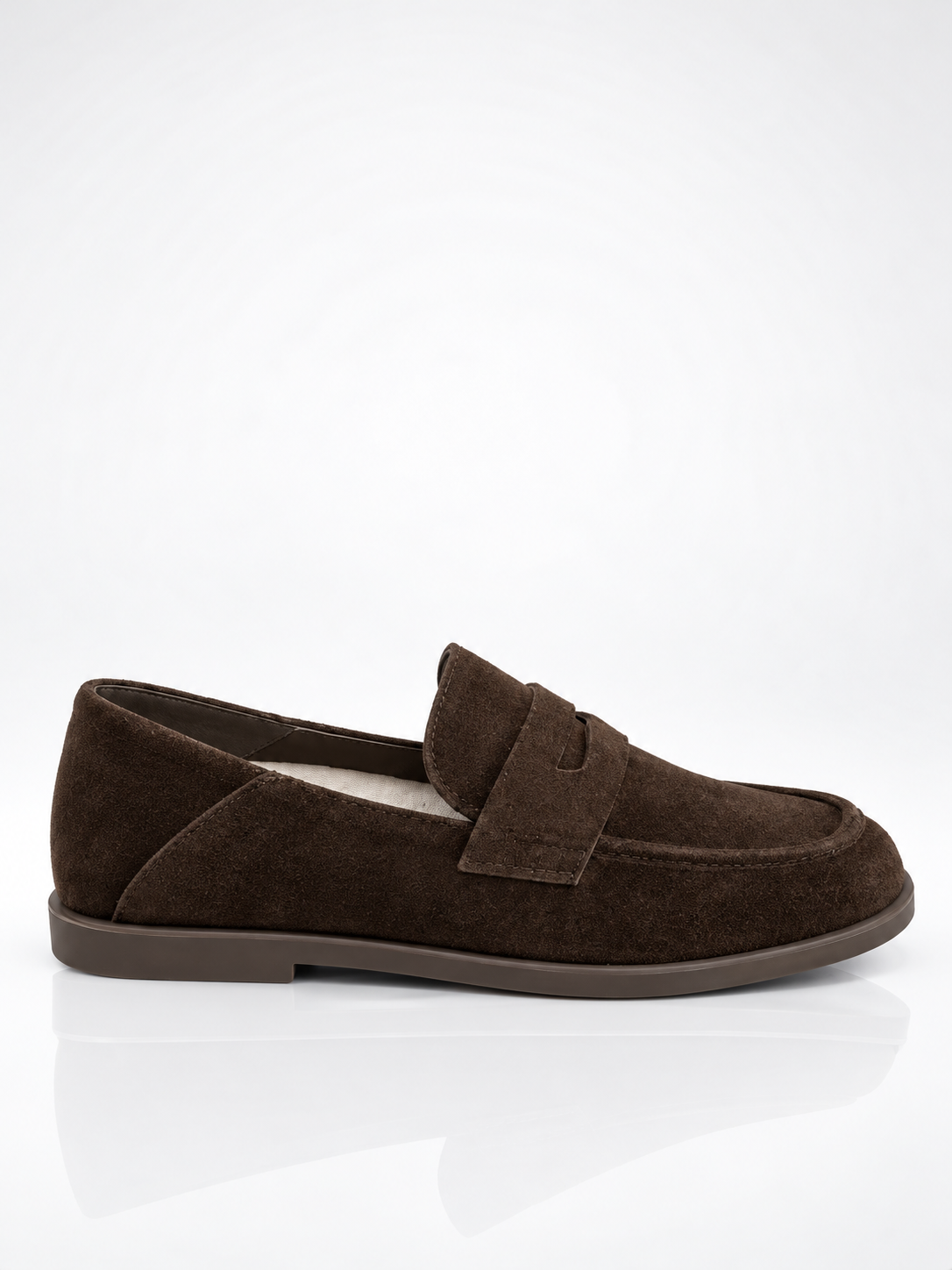 Mocasines de Ante Marrón Chocolate
