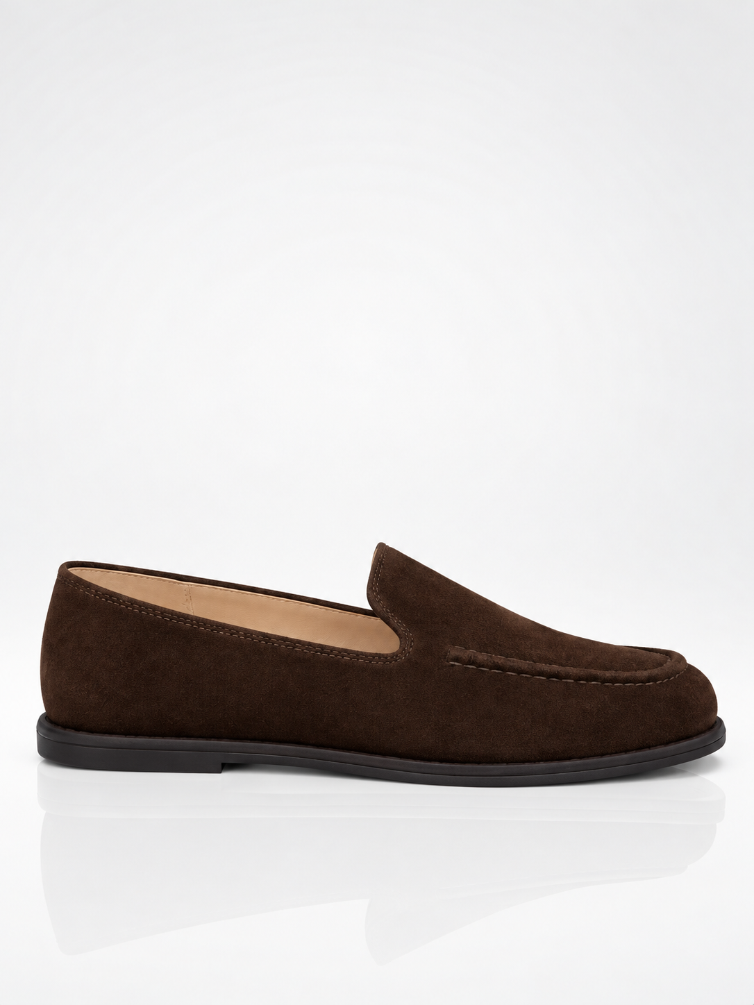 Mocasines de Ante Marrón Oscuro