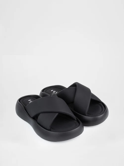 Sabo flip flops in black color