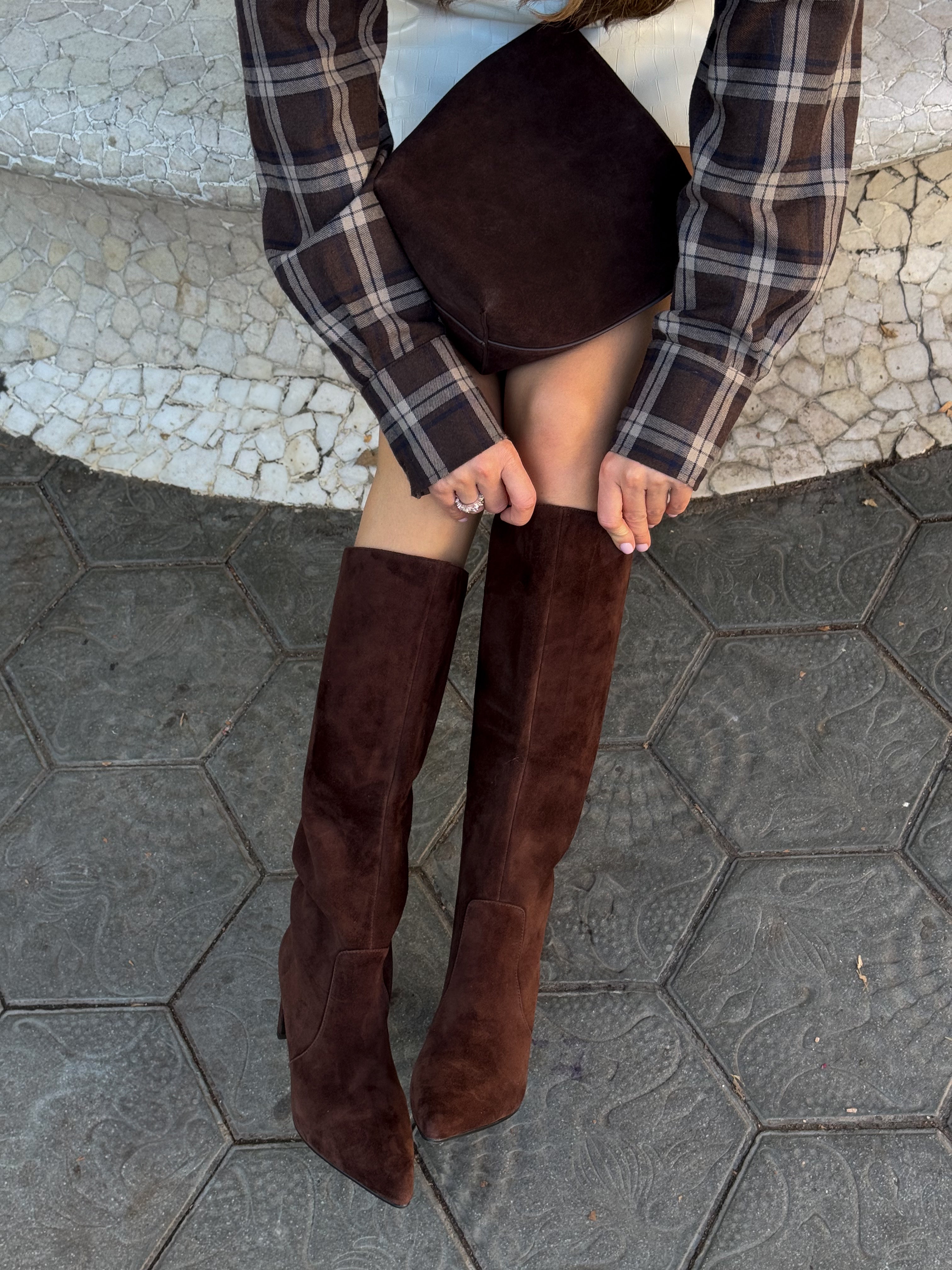 Cocoa Luxe Suede Boots