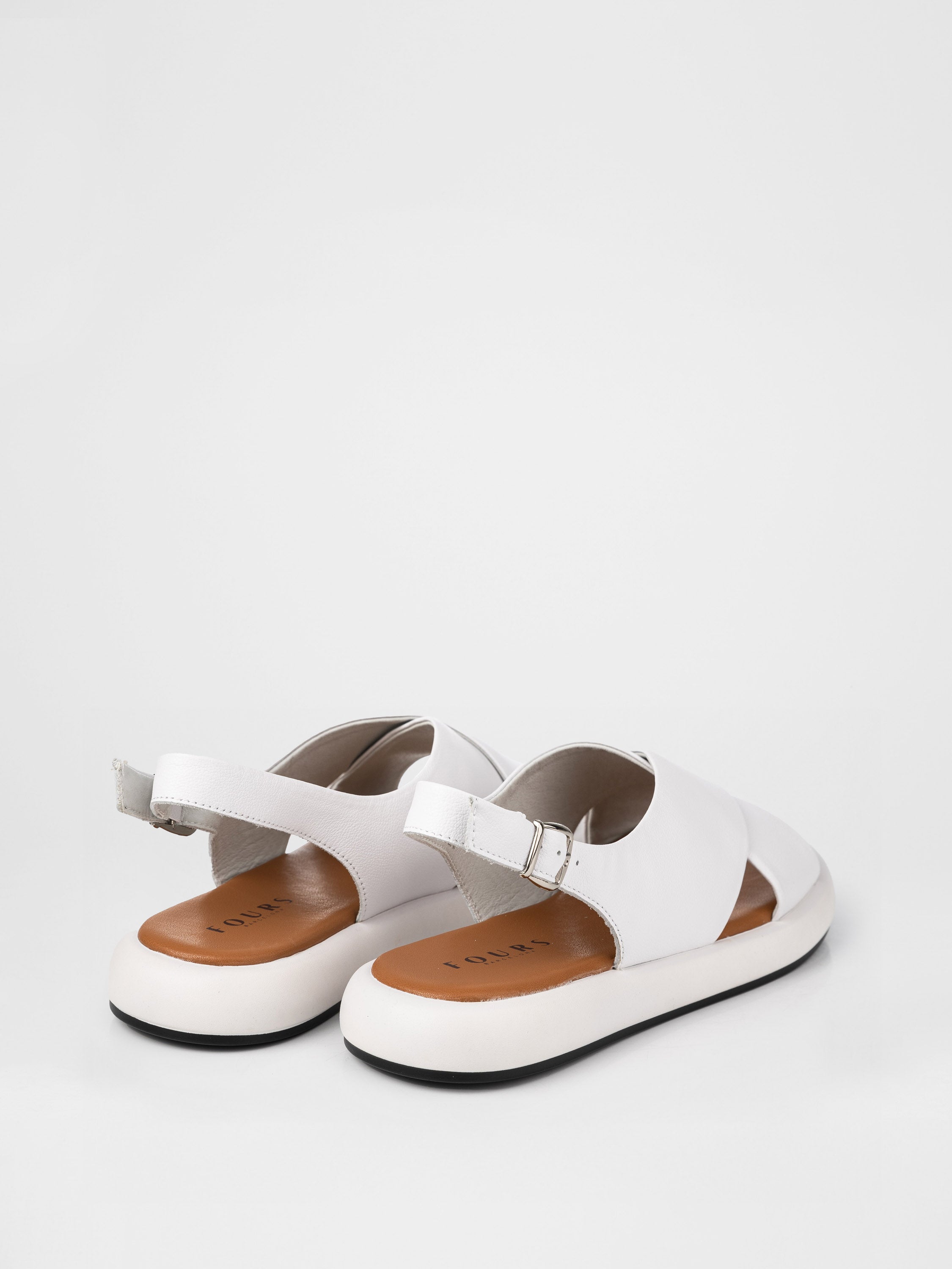 Sandalias en color blanco