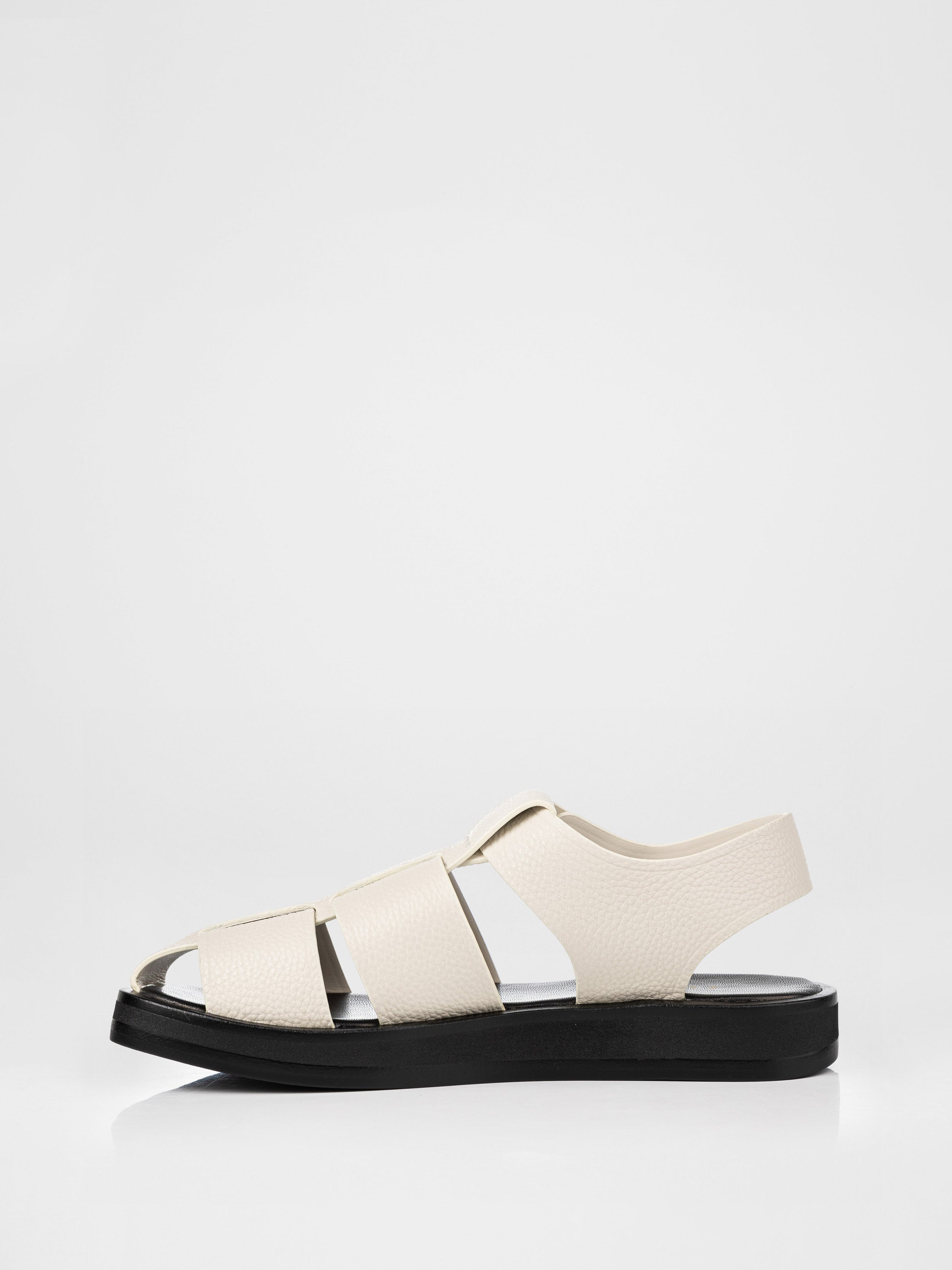 Sandals in white color
