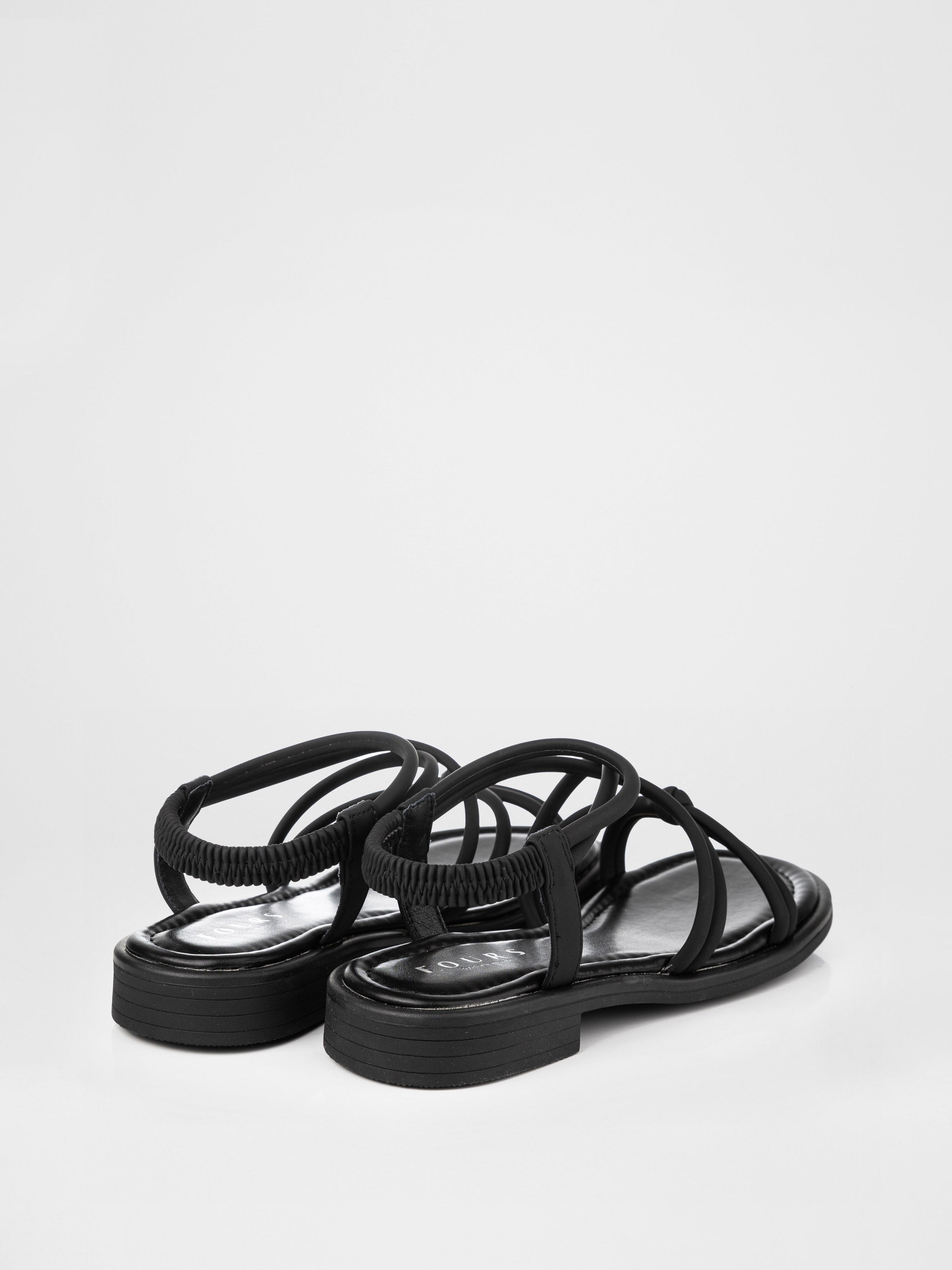 Sandalias en color negro