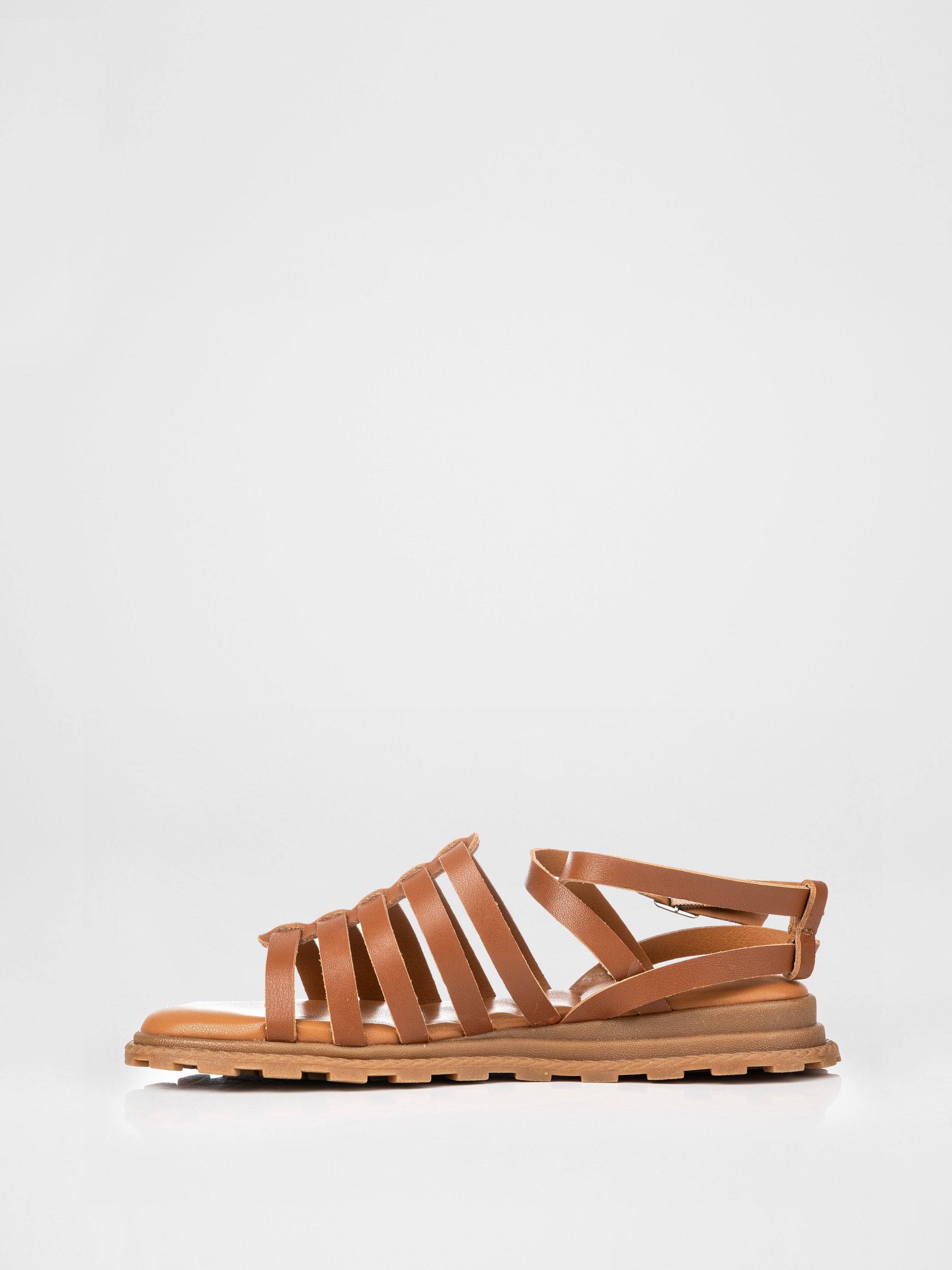 Sandalias en color marrón