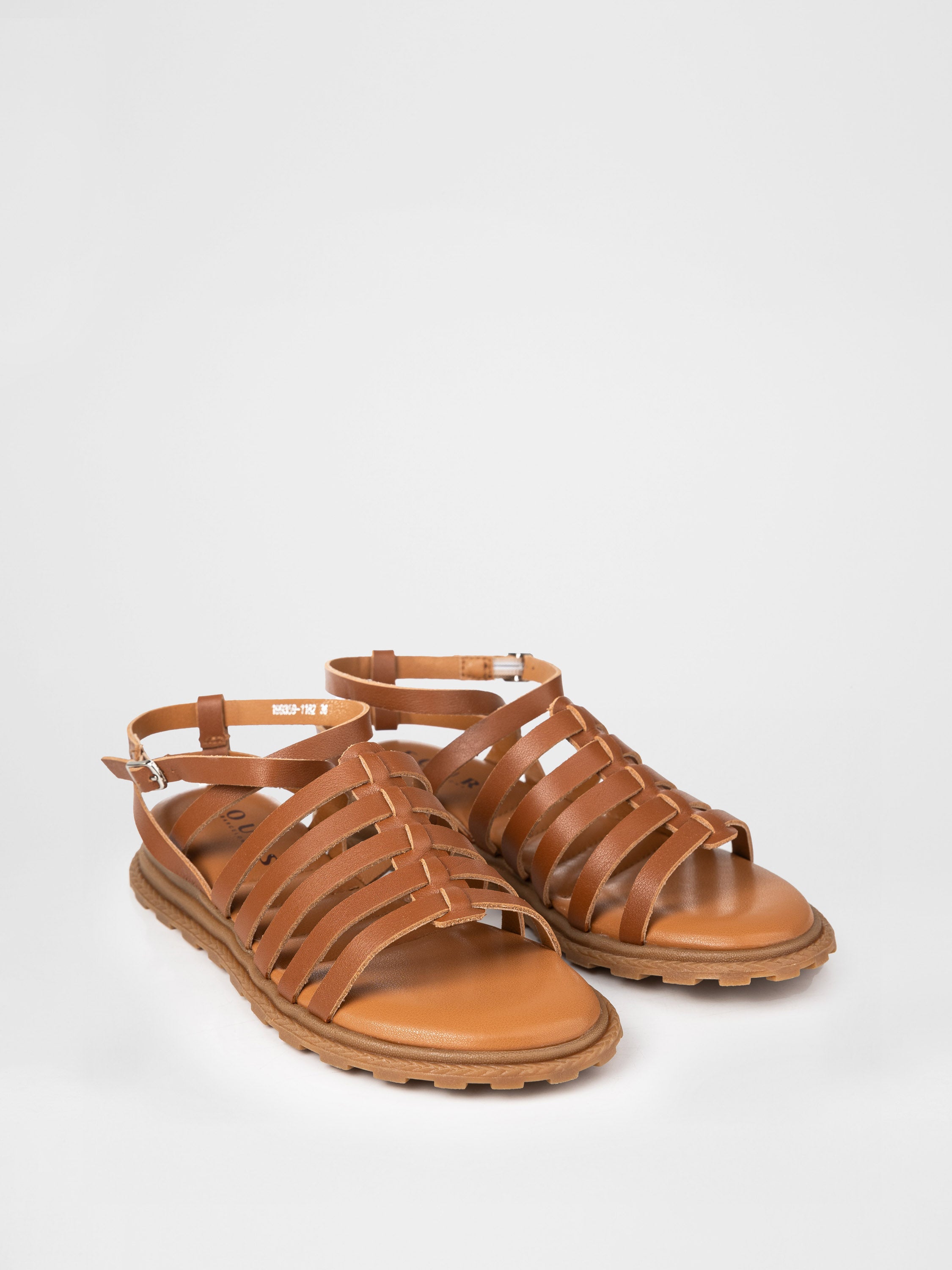Sandalias en color marrón