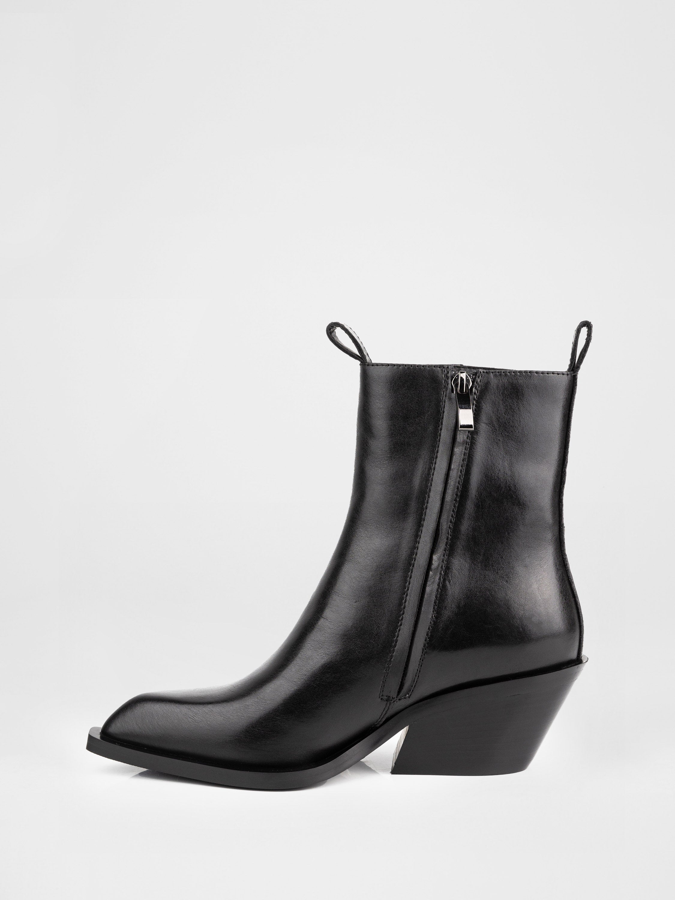 Botas vaqueras negras