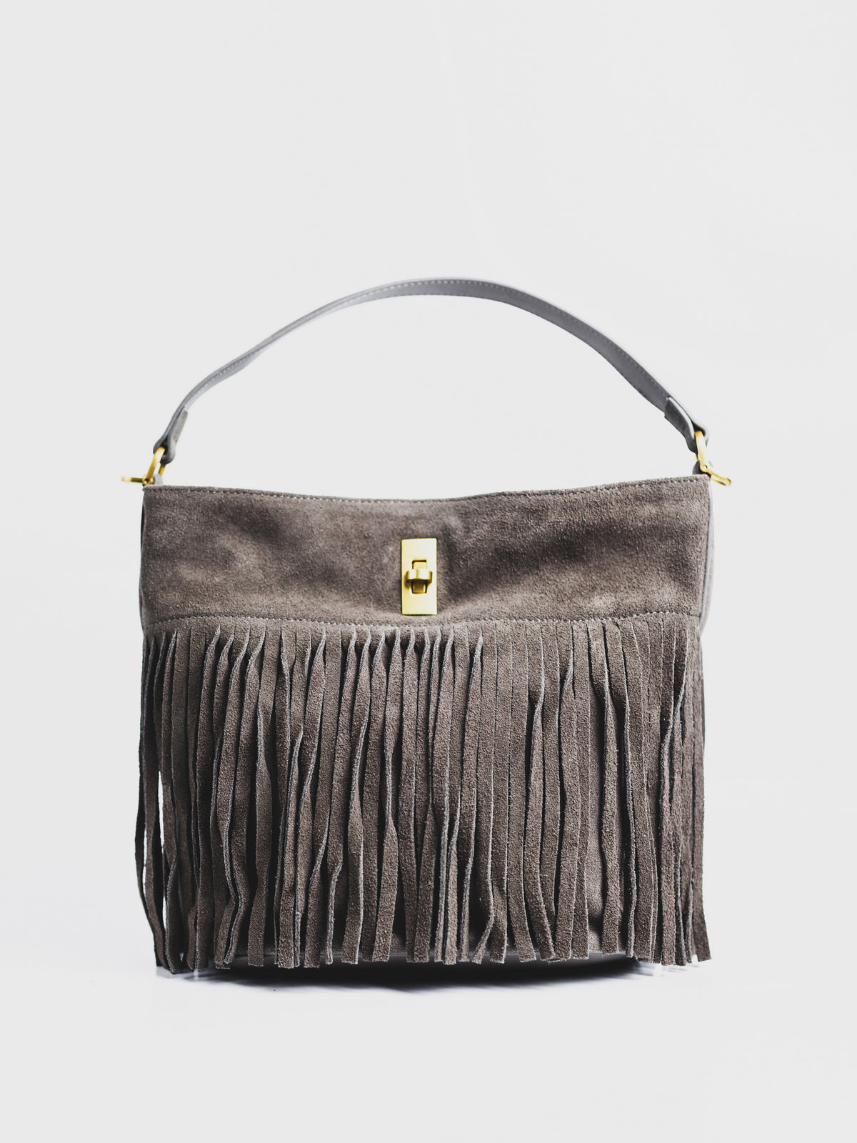 The Marlowe Tassel Bag - Grey