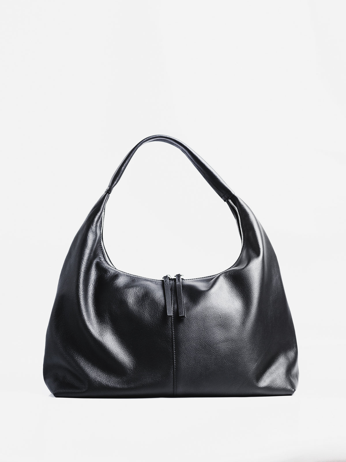 The Daily Muse Leather Bag - Black