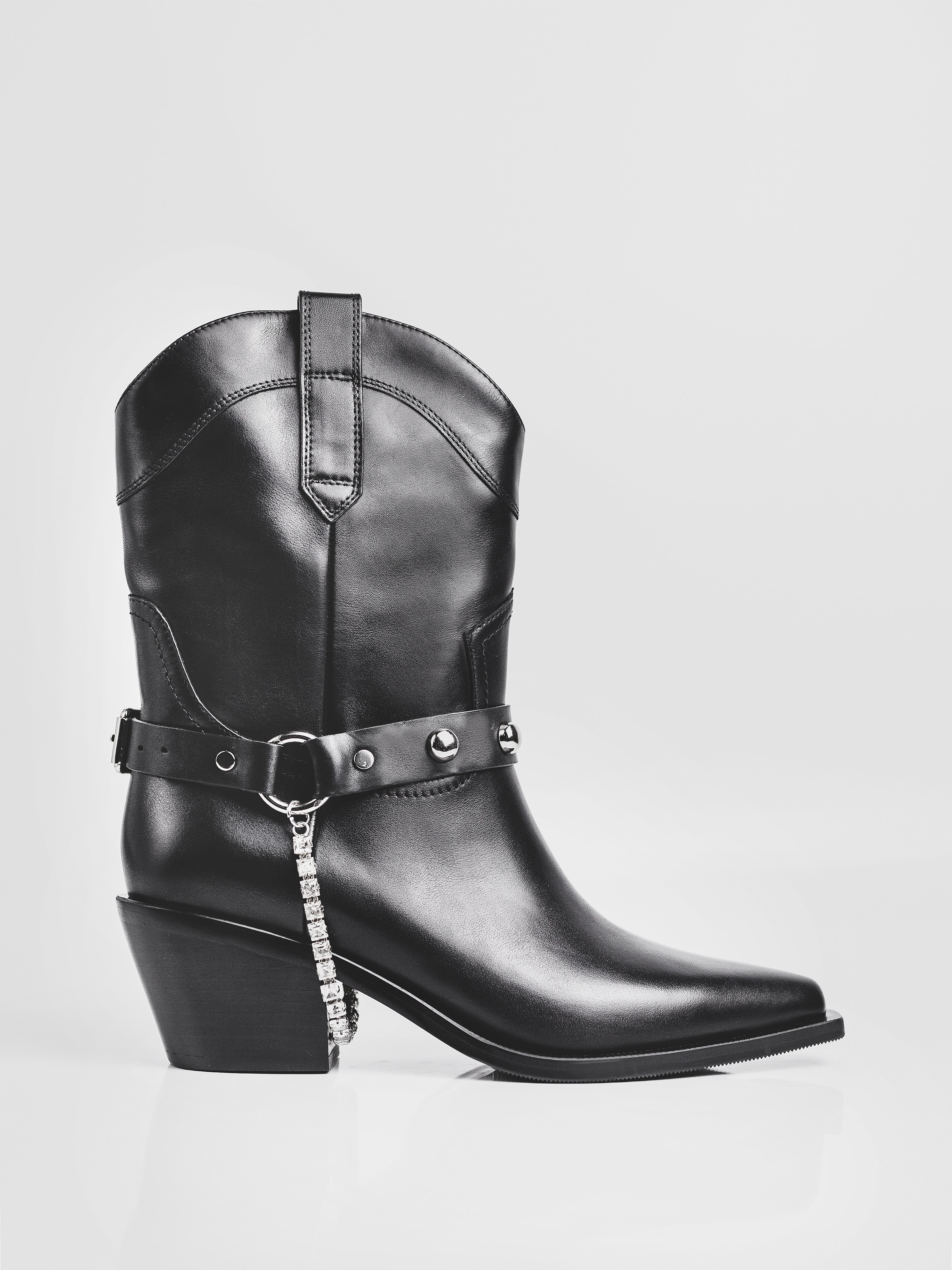 The Mila Leather Boots