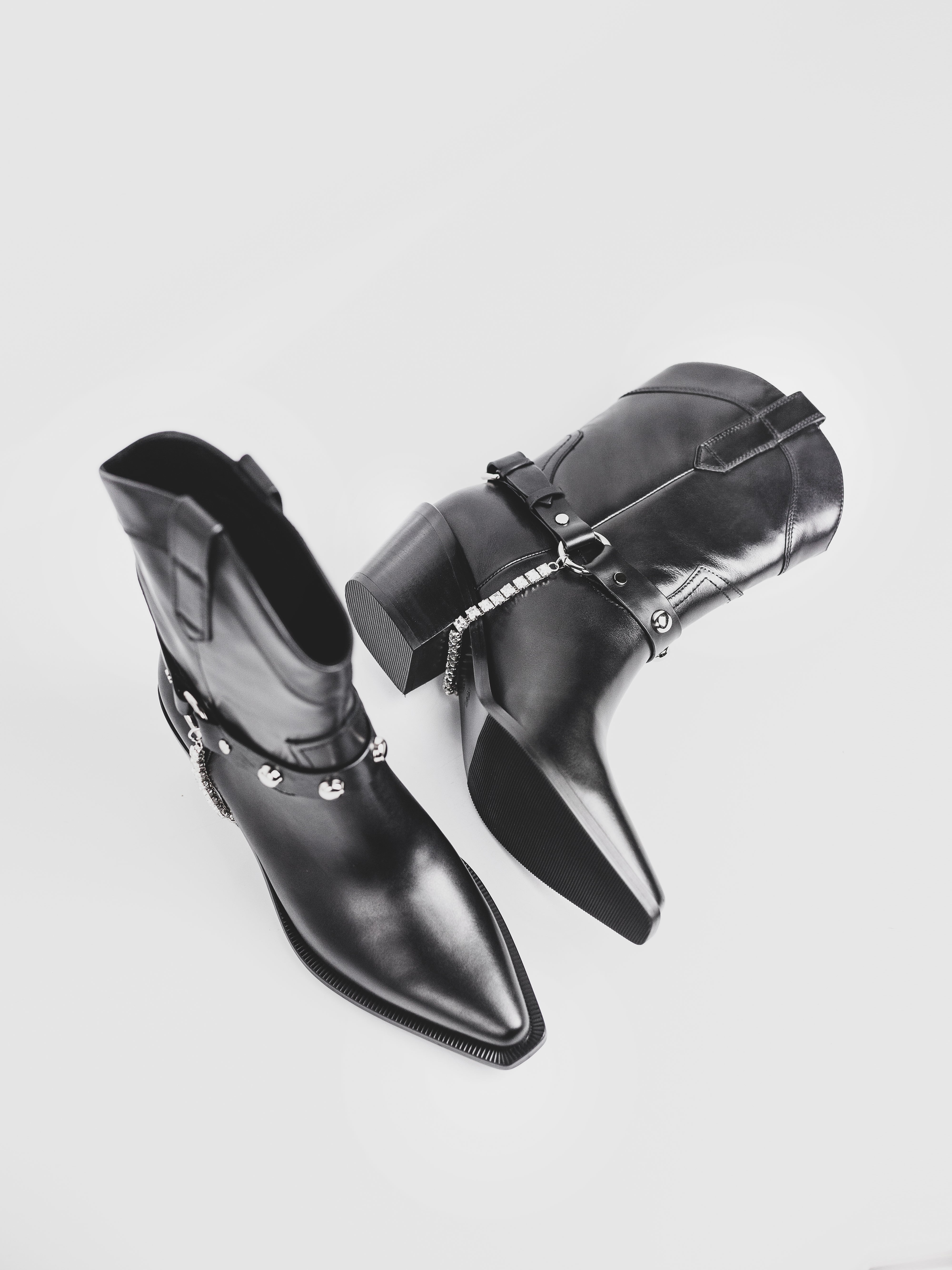 The Mila Leather Boots