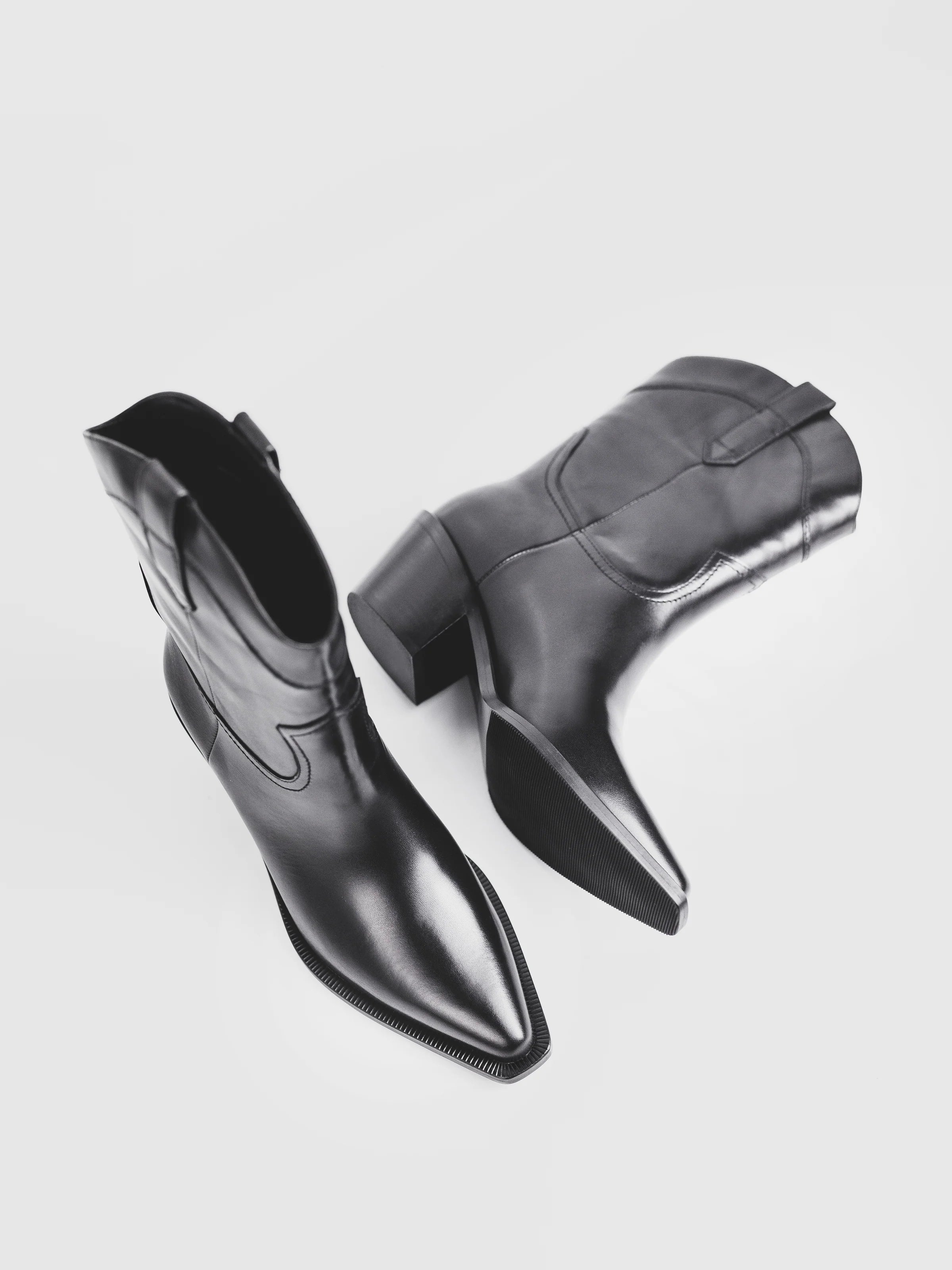 The Mila Leather Boots