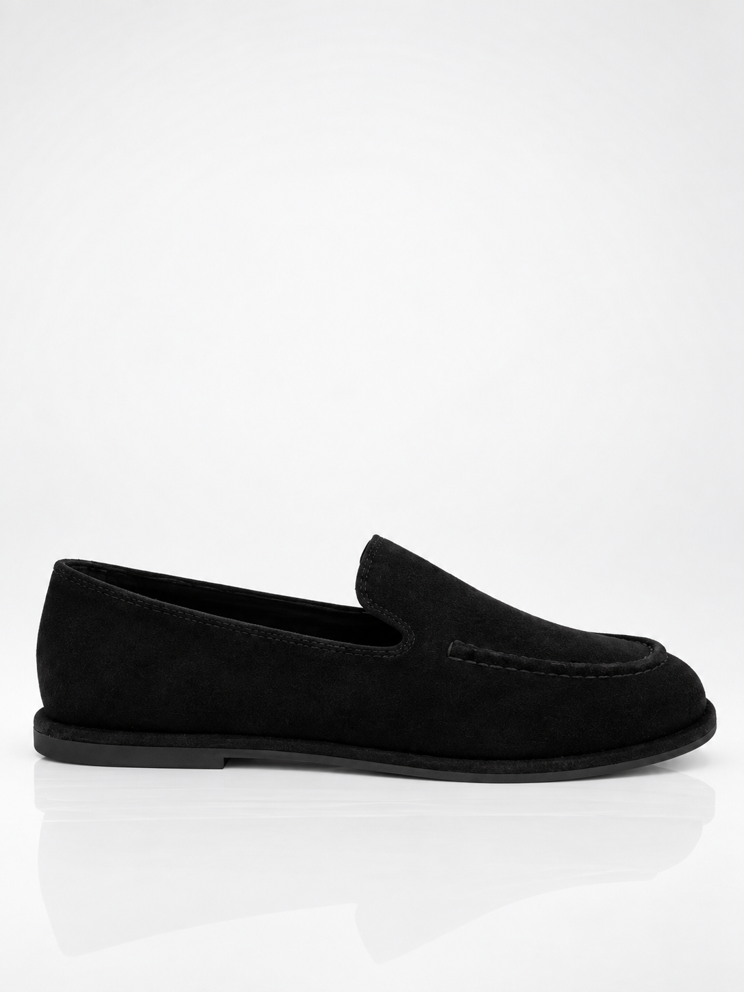Mocasines Negros de Ante