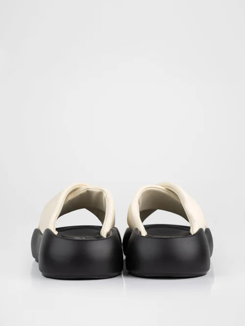 Sabo flip flops in milk color