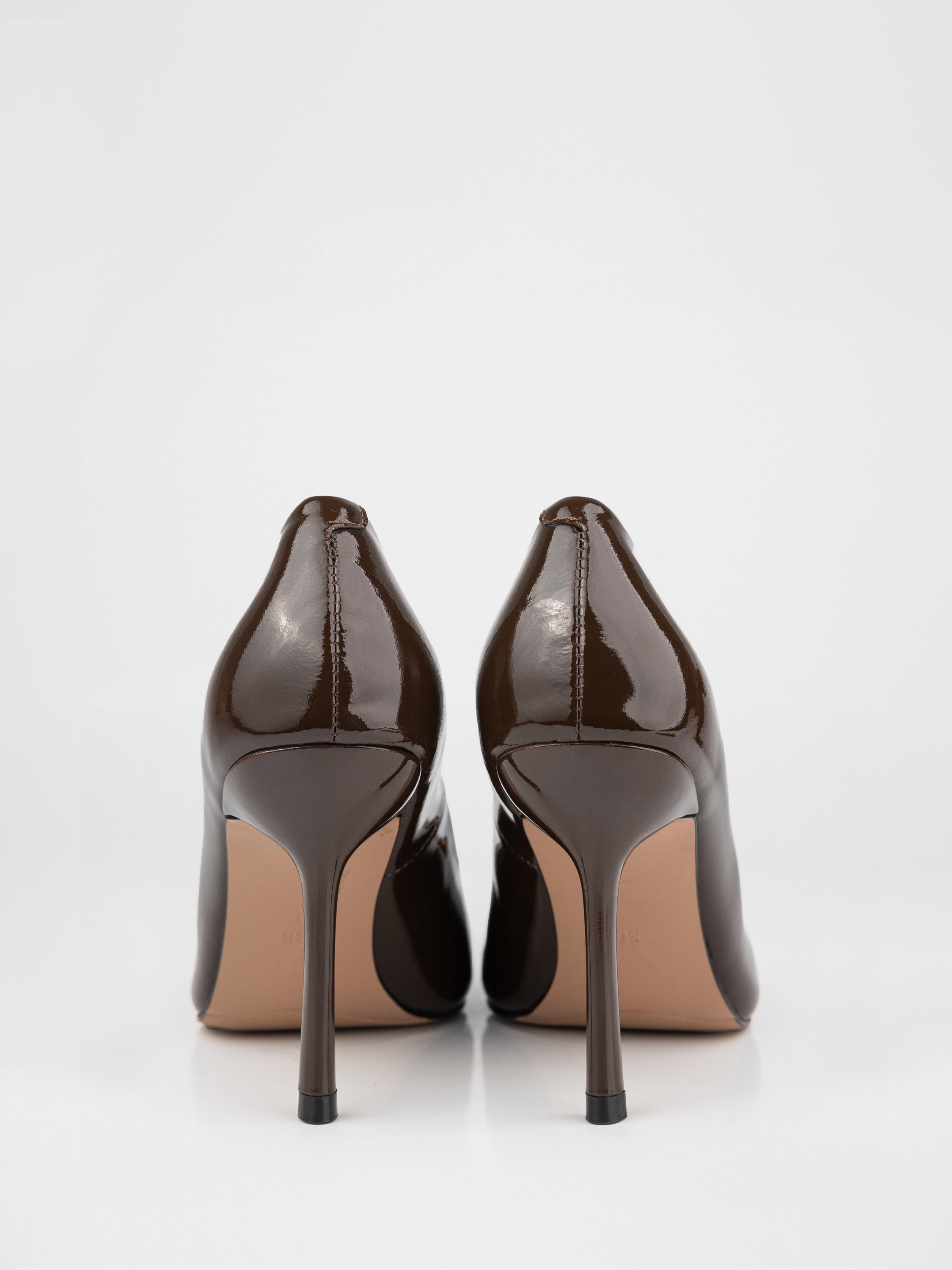 Brown pumps