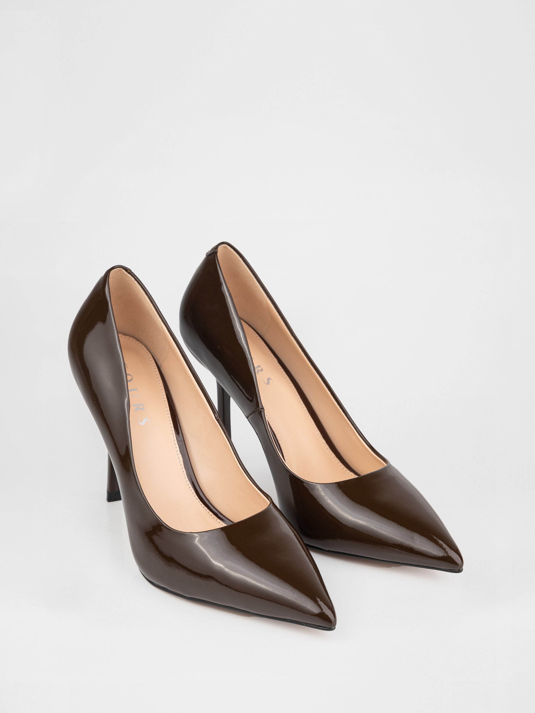 Brown pumps