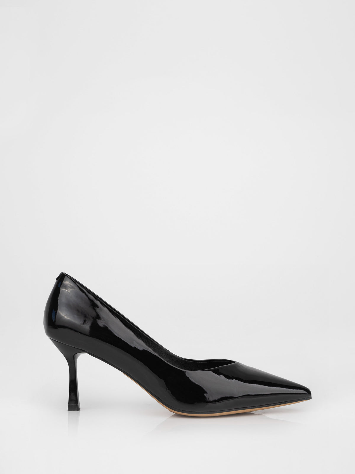 Black Patent Stiletto Pumps