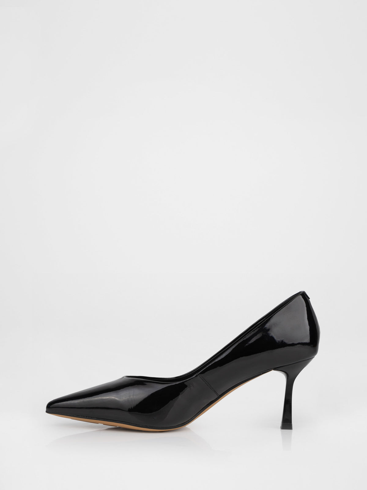 Black Patent Stiletto Pumps