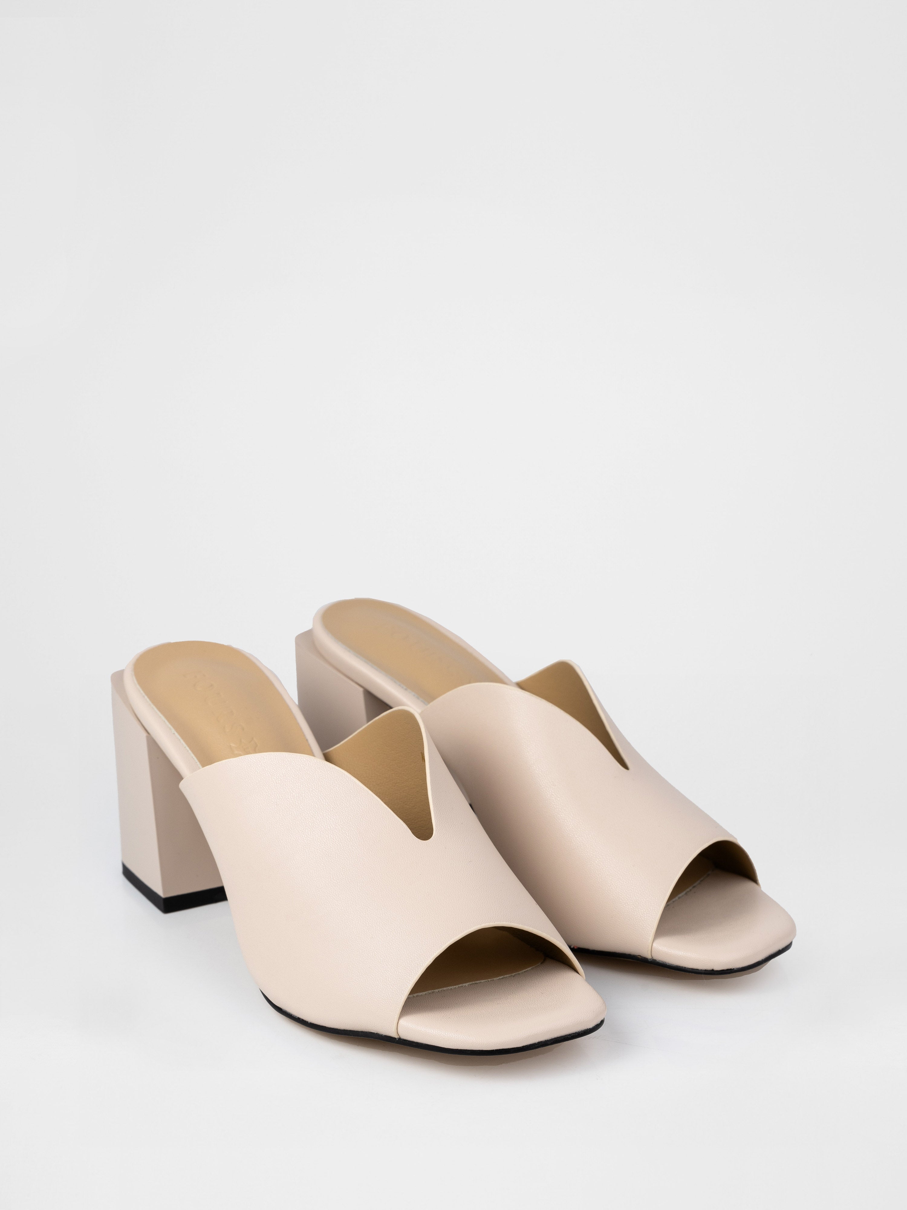 Or in beige heels