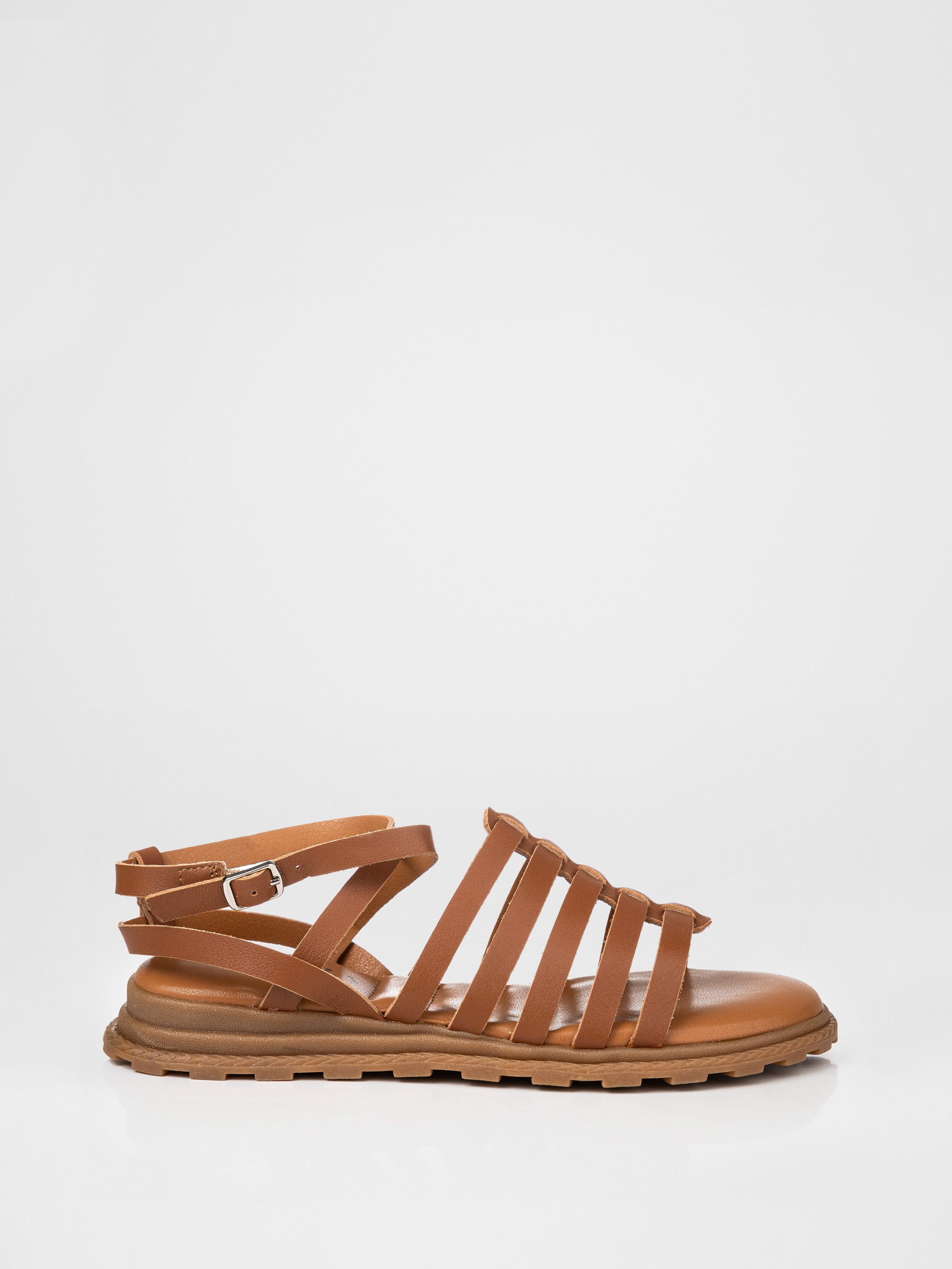 Sandalias en color marrón